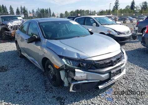 2020 Honda Civic Ex из США, поврежденный, VIN 19XFC1F38LE217610